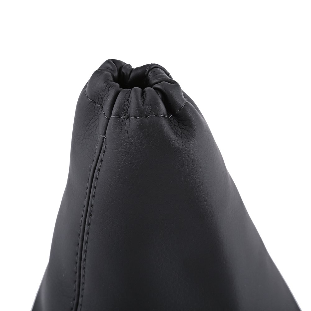 Premium PU Leather Gear Stick Gaiter Boot Cover for Ford Focus 2005-2012 - Durable Shift Knob Protector for Smooth Gear Shifting & Enhanced Interior Style - Perfect for Daily Commute & Car Enthusiasts