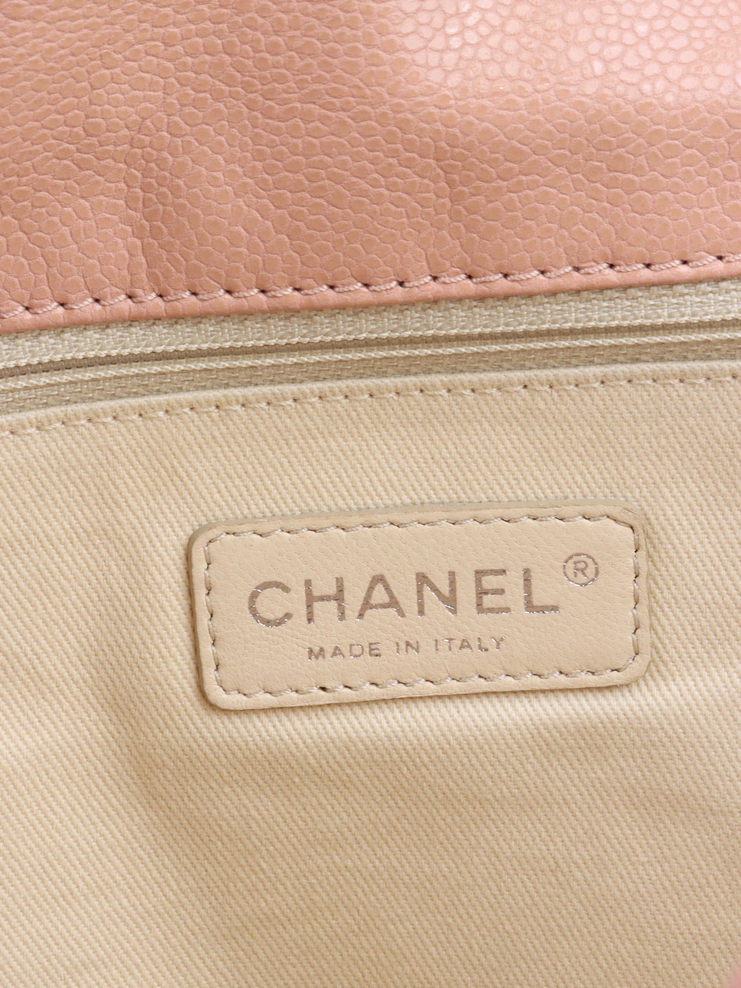 Chanel Patent Salmon Leather Shoulder Bag for Women - Luxury Designer Handbag for Evening Parties, Date Nights & Special Occasions