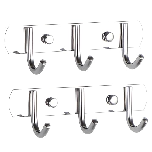 3 Hook Strip Silver
