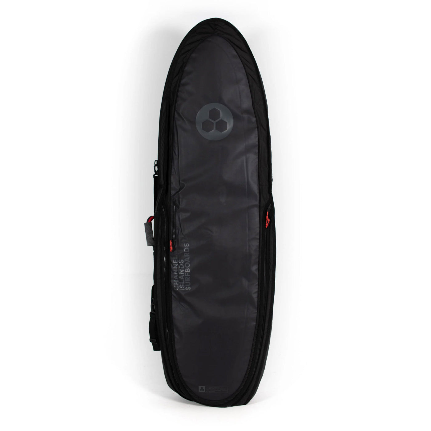 Channel Islands Surfboard Travel Bag - Hybrid Single/Double Board Cover for Surfing & Travel - Durable Black Waterproof Protection - Perfect for Airline Flights & Beach Trips