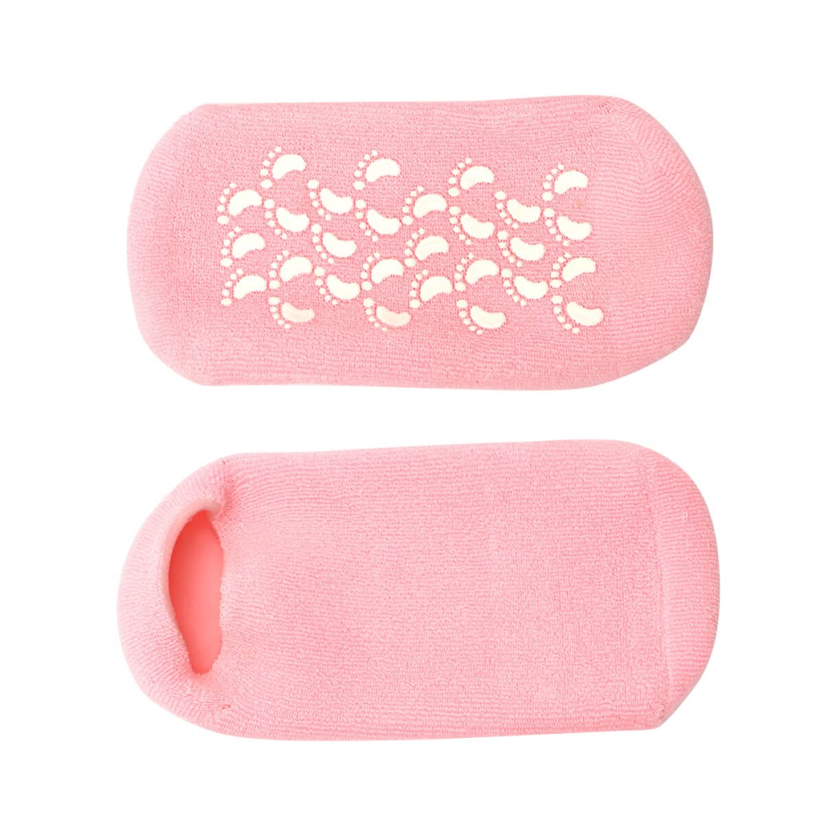 Healvian 1 Pair Moisturizing Heel Protection Socks for Women - Anti-Dryness Gel Cushioned Socks, Spa & Lotion Set for Soft Feet - Perfect for Sneakers, Daily Wear & Relaxation