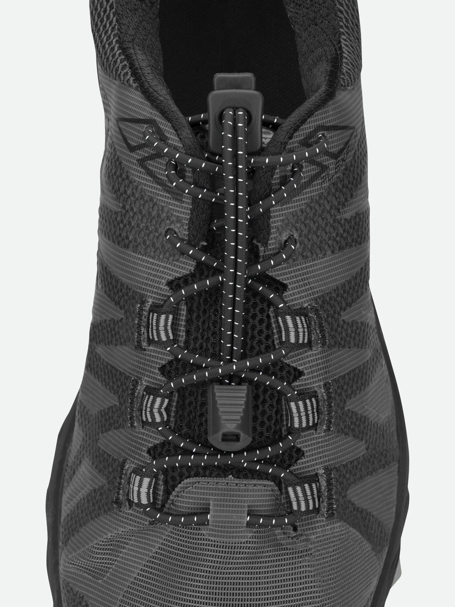 Nathan Running Shoe Laces - Black Elastic No-Tie Shoelaces for Men & Women | Perfect for Jogging, Gym Workouts & Everyday Comfort