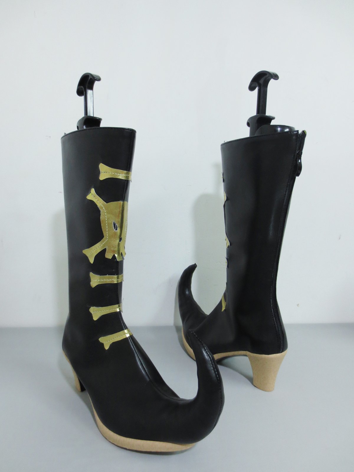 YuanCos Anime Cosplay Boots - Demon Faust Amaimon Halloween Costume Shoes for Cosplay & Halloween Parties