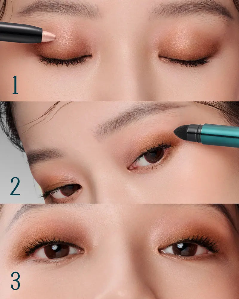 Silk Glide Longwear Eyeshadow Stick - Waterproof, Smudge-Proof, 12-Hour Wear - Perfect for Day to Night Makeup Looks & Special Occasions