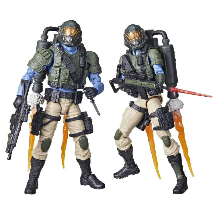 G.I. Joe Classified Series Steel Corps Troopers Two Pack Action Figures - 6-Inch Collectible Military Toys for Display & Play | Perfect for Fans, Collectors & Diorama Scenes