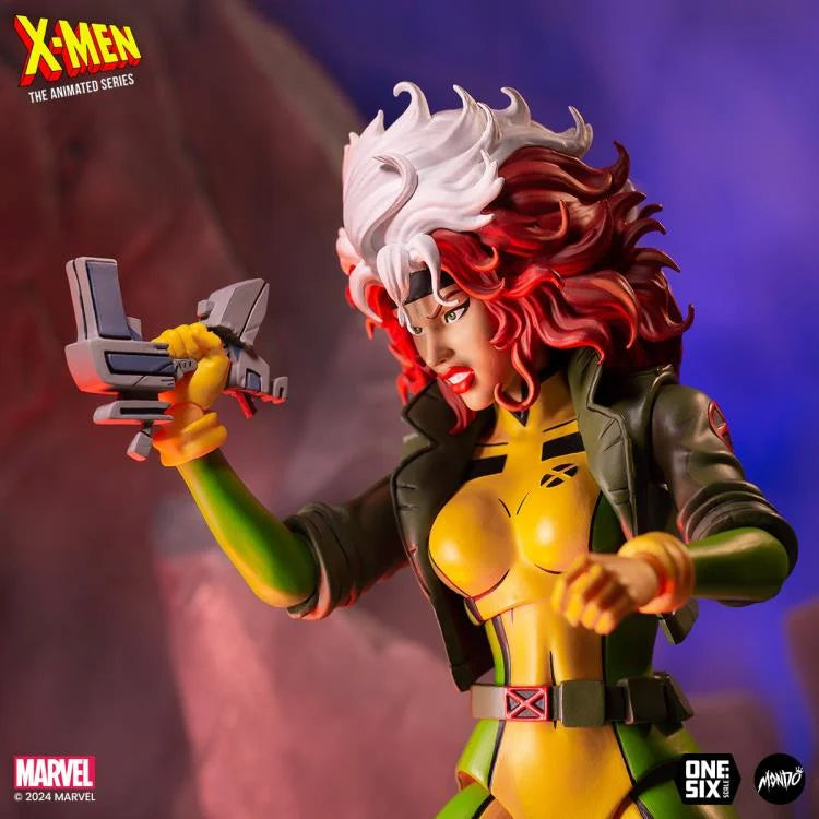 X-Men: The Animated Series Rogue 1/6 Scale Collectible Action Figure - Perfect for Marvel Fans, Display & Comic Book Collections