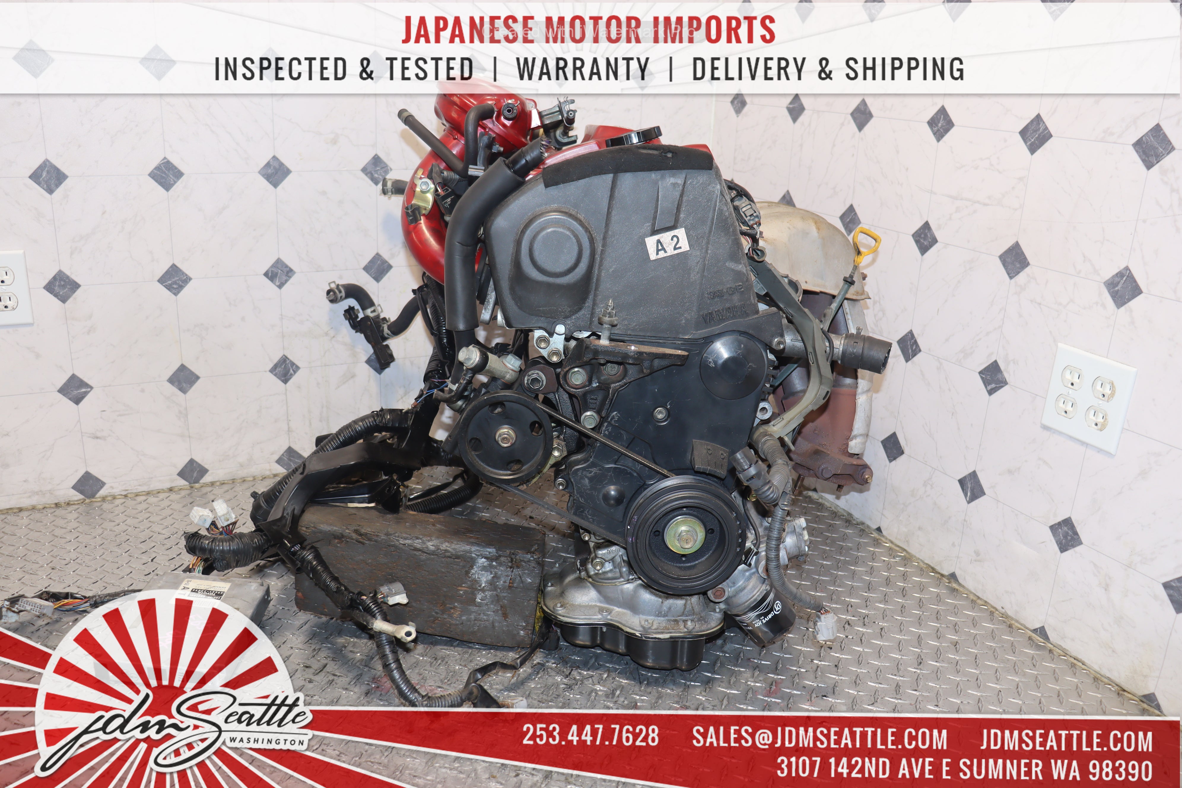 Toyota Celica SS III ST202 BEAMS 2.0L VVTI Red Top Engine - JDM 3SGE Motor for Performance Upgrades & Racing | Perfect for Engine Swap, Restoration Projects & Car Enthusiasts