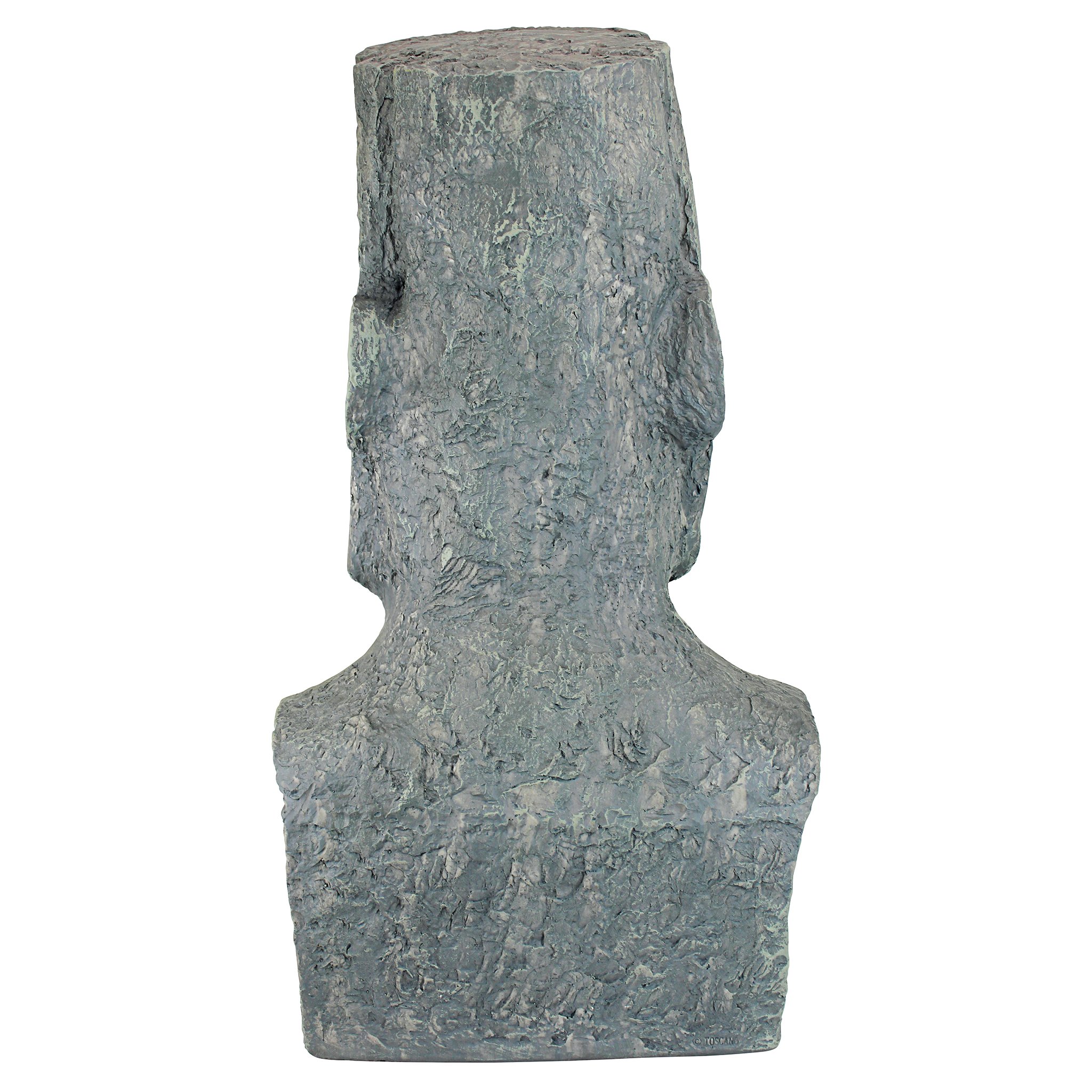 Design Toscano Easter Island Ahu Akivi Moai Monolith Statue - Large Ancient Polynesian Sculpture for Home Decor, Garden, or Office | Perfect for History Lovers & Unique Gift Ideas