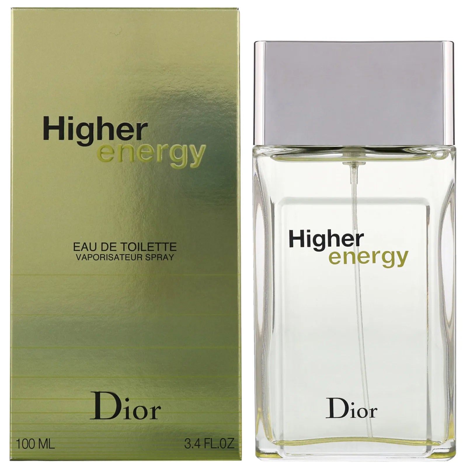 Christian Dior Higher Energy Eau de Toilette Spray for Men - Fresh & Woody Fragrance for Day & Night Wear, Office & Date Nights