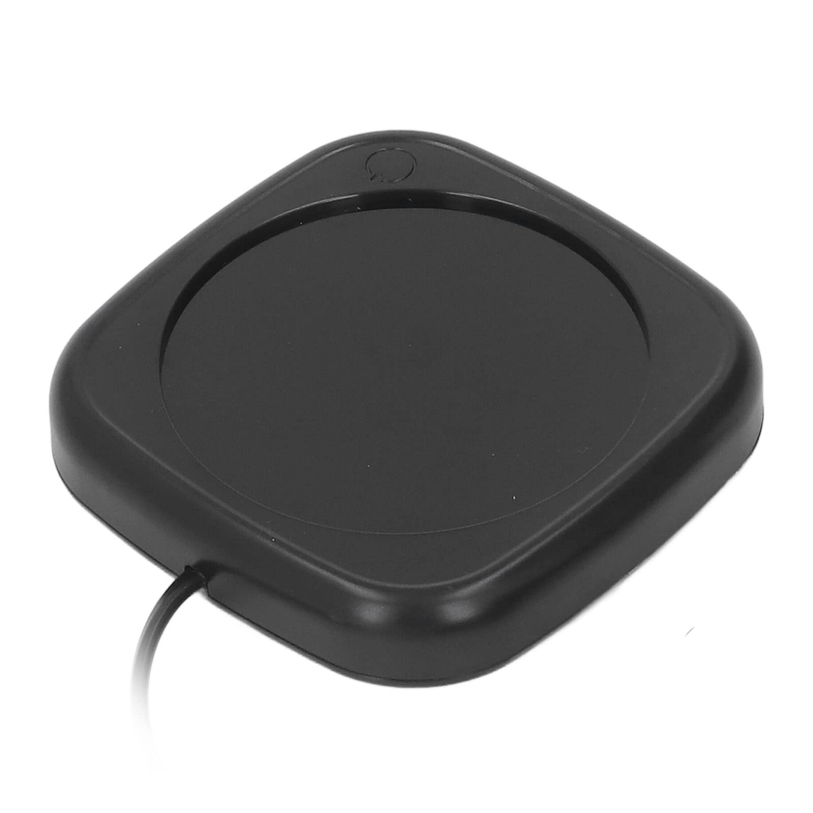 Coffee Mug Warmer with 2 Temperature Settings & Auto Shut-Off - Black Electric Cup Warmer for Coffee, Tea & Milk - Perfect for Office, Home & Nightstand Use