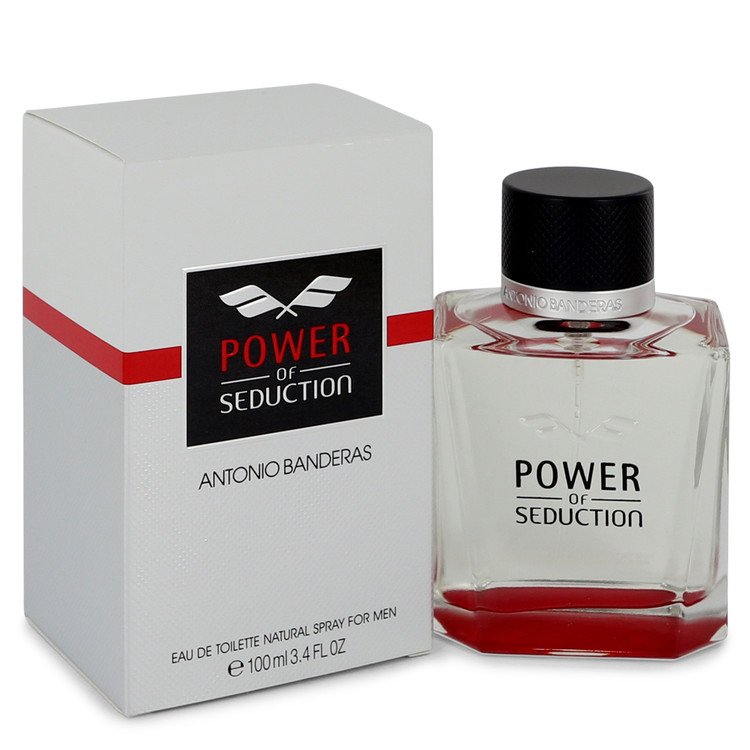 Antonio Banderas Power of Seduction Eau de Toilette Spray for Men - Long-Lasting Fragrance for Date Night & Special Occasions