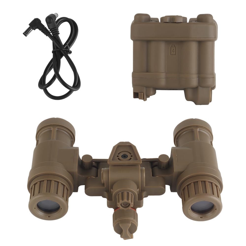 Tactical GPNVG-18 Dummy Night Vision Goggles - Realistic Helmet Mount NVG Model for Military Cosplay, Airsoft & Tactical Display | Perfect for Halloween Costumes, Airsoft Battles & Military Simulation