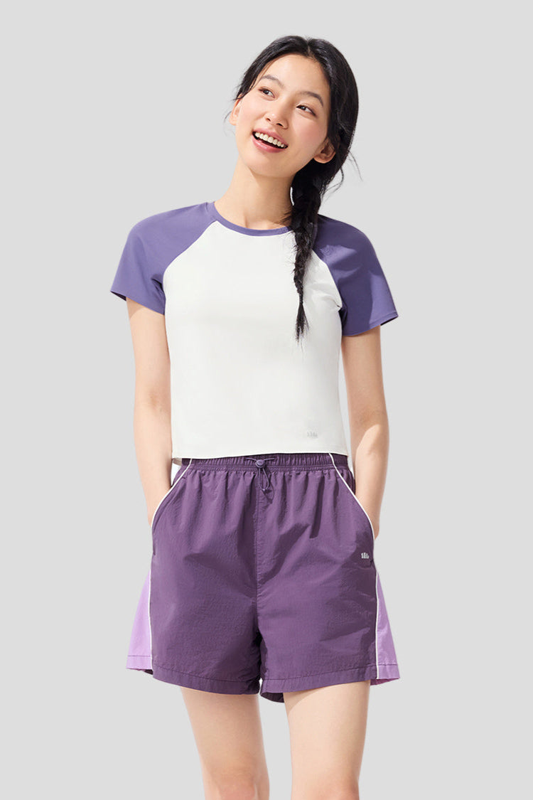 Cooling Fitted T-Shirt for Women - UPF 50+ Sun Protection, Moisture-Wicking & Breathable - Perfect for Yoga, Running & Outdoor Activities