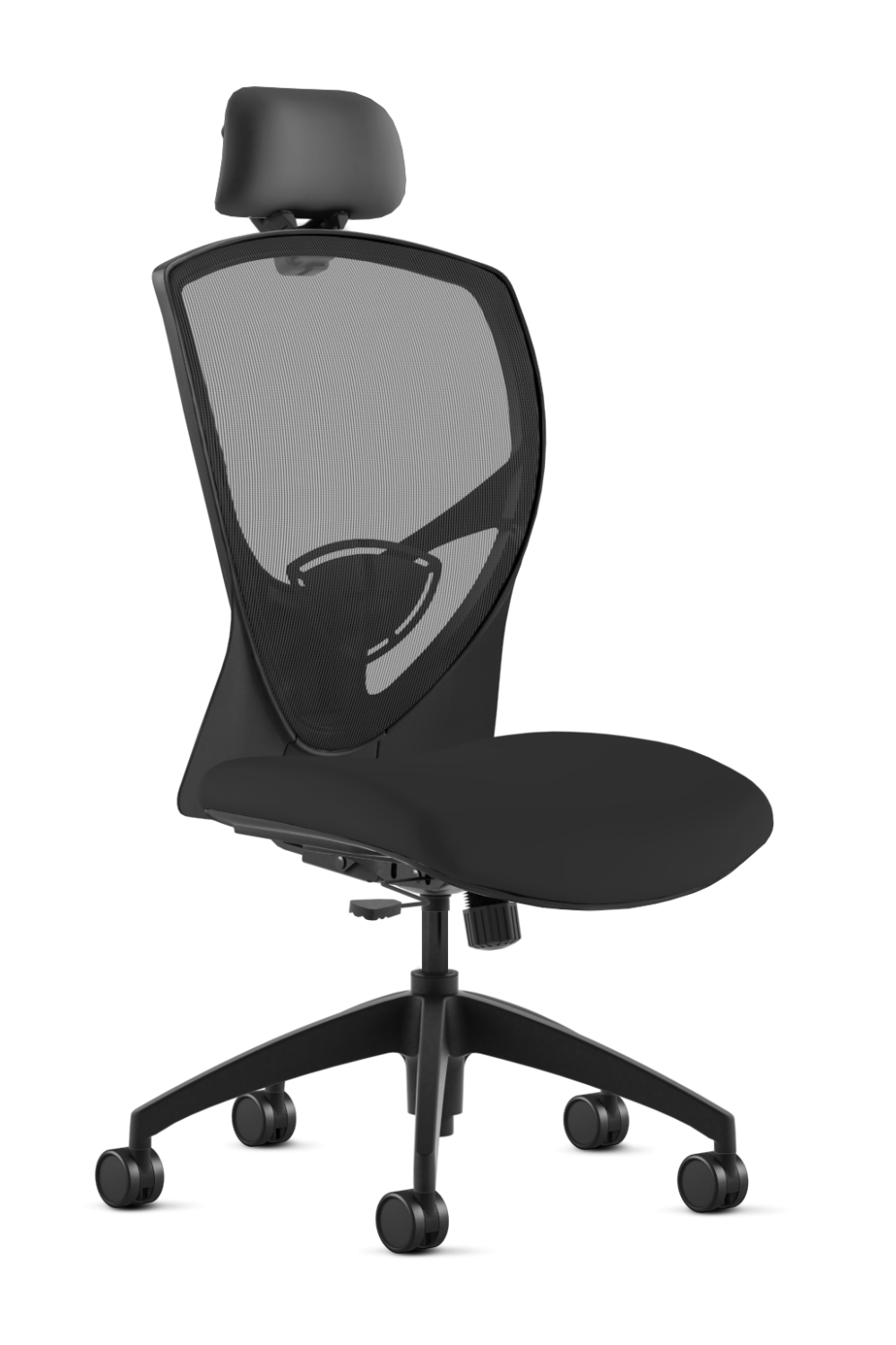 9 to 5 Theory 2180 High Back Ergonomic Office Chair with Adjustable Headrest & Seat Slider - Comfortable Task Chair for Long Hours Computer Work, Home Office & Gaming Setup