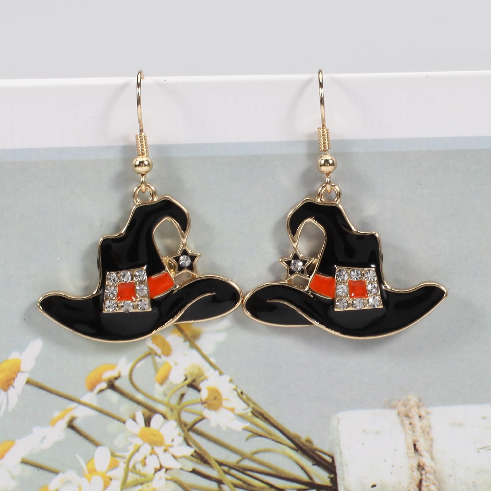 4th of July Independence Day Earrings for Women - Halloween Drop Dangle Gothic Earrings - Costume Party Jewelry - Holiday Festive Gift Ideas - Perfect for Christmas, Thanksgiving & New Year Celebrations