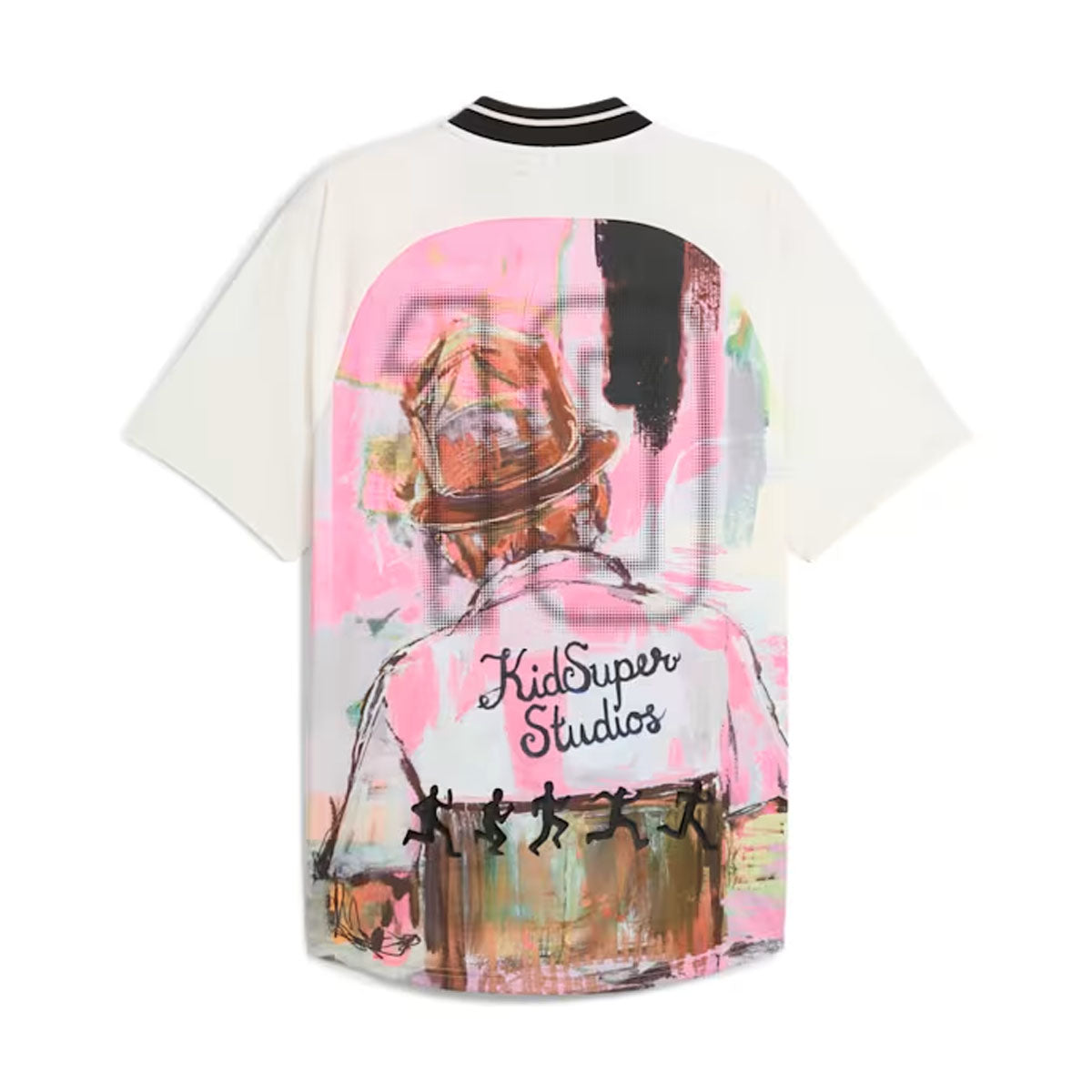 Kidsuper Jersey Tee 'Warm White' - Soft Cotton Comfort Fit T-Shirt for Boys & Girls | Perfect for Casual Wear, School & Playdates