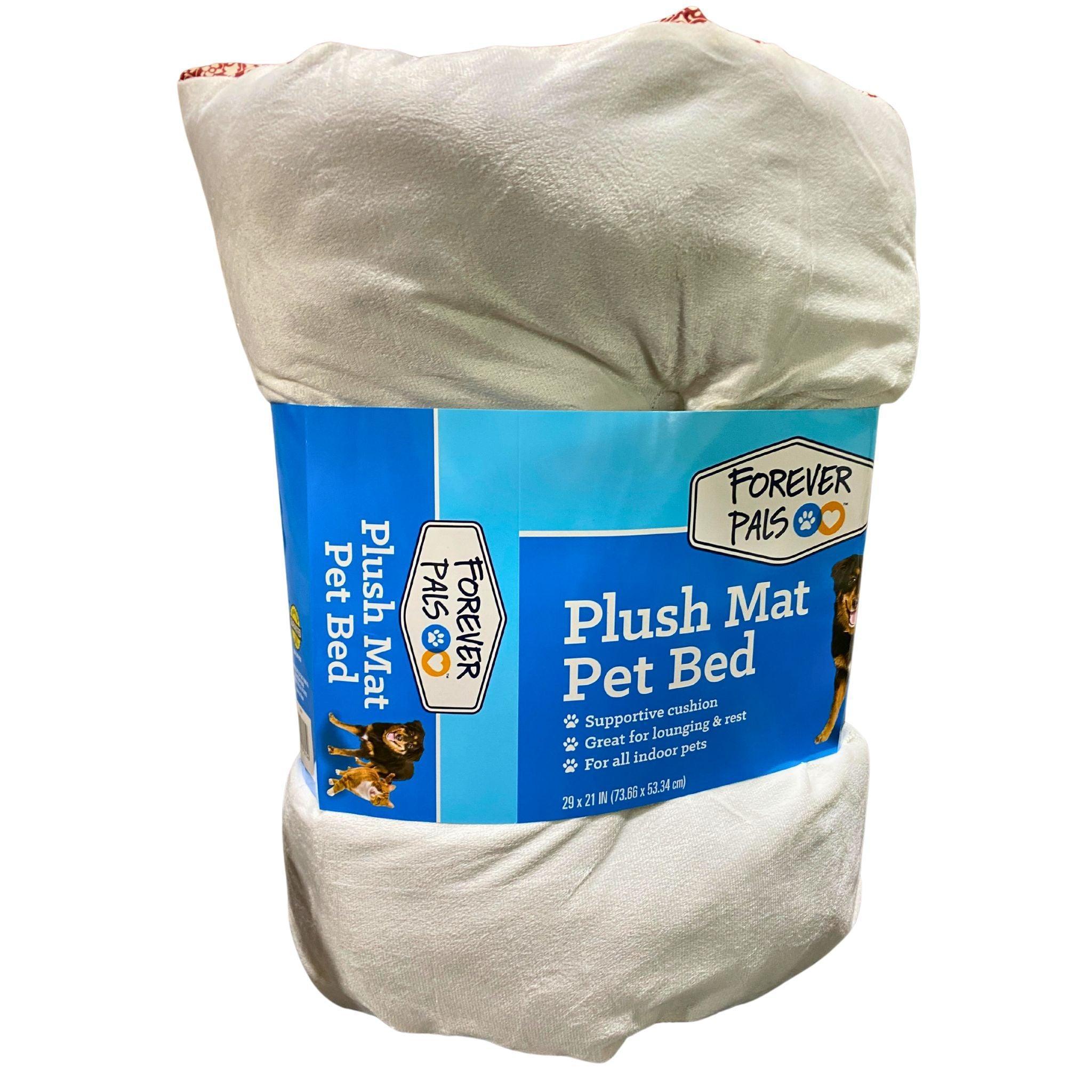 Forever Pals Plush Orthopedic Dog Bed - Supportive Memory Foam Pet Cushion for Large Dogs (72 Pack) - Perfect for Home, Kennel & Travel Use