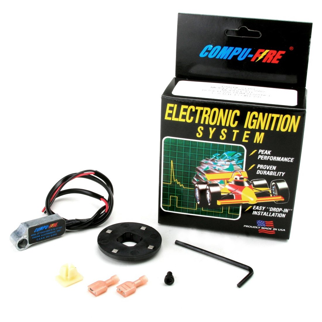 CompuFire Electronic Ignition Kit for VW Air-Cooled 009 Distributor 9421 - Upgrade Your Classic VW Beetle, Bus, or Dune Buggy Engine Performance