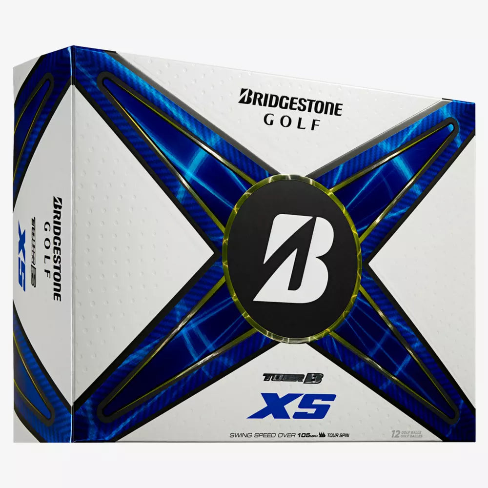 Premium Bridgestone Tour B XS 2024 Golf Balls - High Performance Golf Balls for Low Spin & Maximum Distance - Perfect for Tour-Level Players & Competitive Golfers on the Course