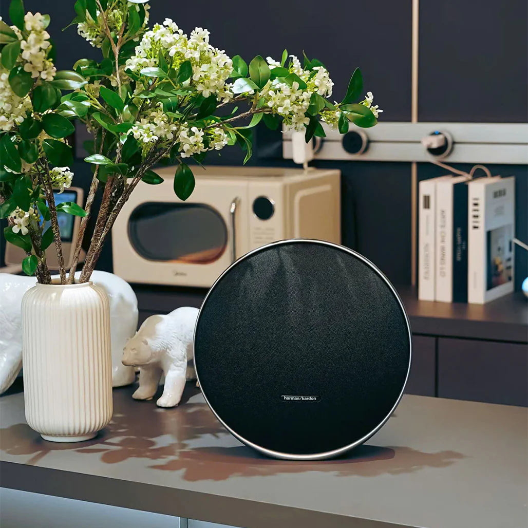 Harmon Kardon Onyx Studio 9 Bluetooth Speaker - Premium Portable Wireless Speaker with Deep Bass, 30W Power, 8-Hour Battery Life - Perfect for Home, Outdoor, Parties & Travel