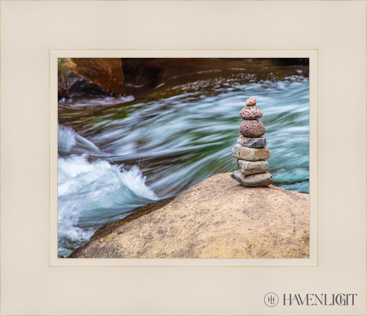Cairn Meditation Stones - Natural Balancing Stones for Mindfulness, Stress Relief & Yoga - Perfect for Home, Office & Outdoor Meditation Practice