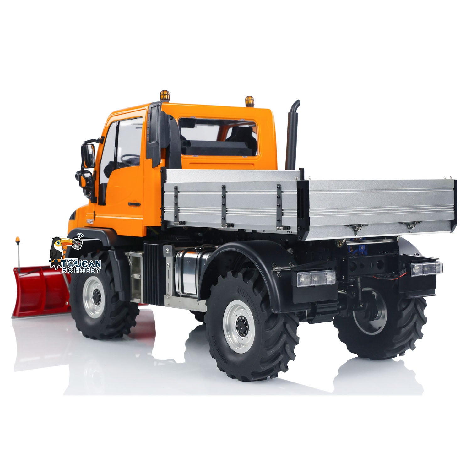 1/10 U423 4X4 Hydraulic RC Off-Road Truck - Remote Control Rock Crawler Climbing Car with PNP Version, Painted Body, Lights & Sound Effects - Perfect for Outdoor Adventure, Off-Road Racing & Backyard Play