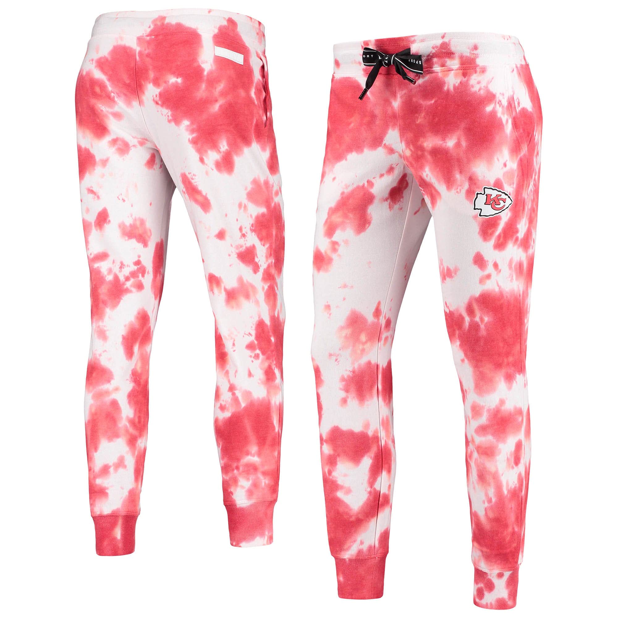 DKNY Women's NFL Melody Tie-Dye Jogger Pants - Stylish & Comfortable Sweatpants for Casual Wear, Lounging, and Sports Fan Outfits