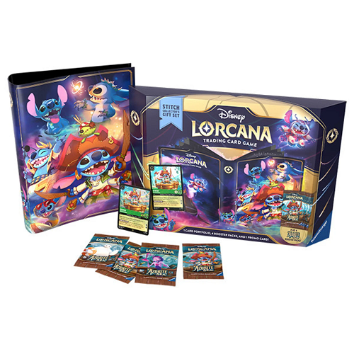 Disney Lorcana TCG: Azurite Sea Gift Set - Collectible Trading Card Game for Beginners & Pros | Perfect for Game Nights, Tournaments & Disney Fans