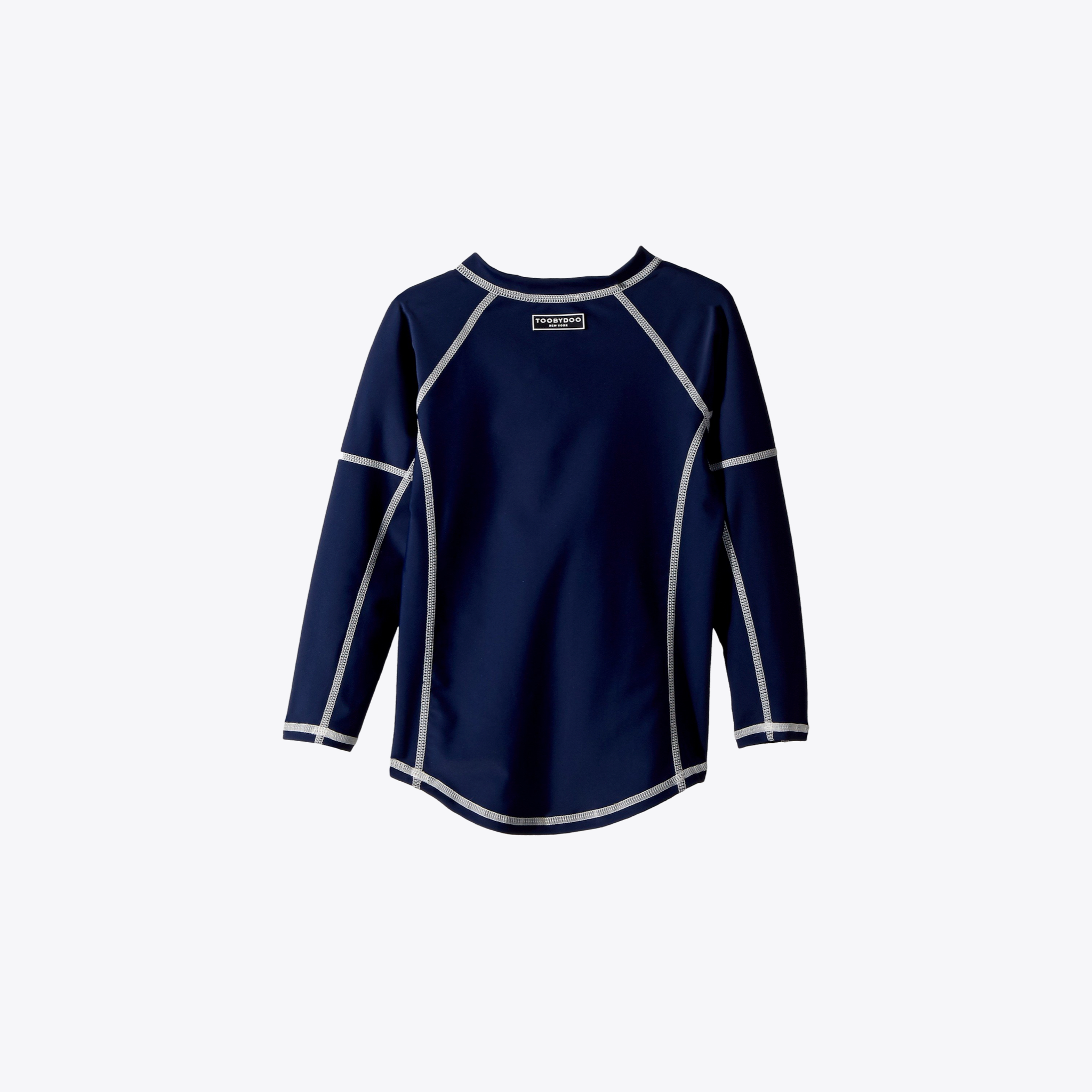 Men's UPF 50+ Rashguard Shirt - Cape Navy Blue Long Sleeve Swim Top for Surfing, Swimming & Sun Protection | Quick Dry UV Protection Shirt for Beach, Pool & Water Sports