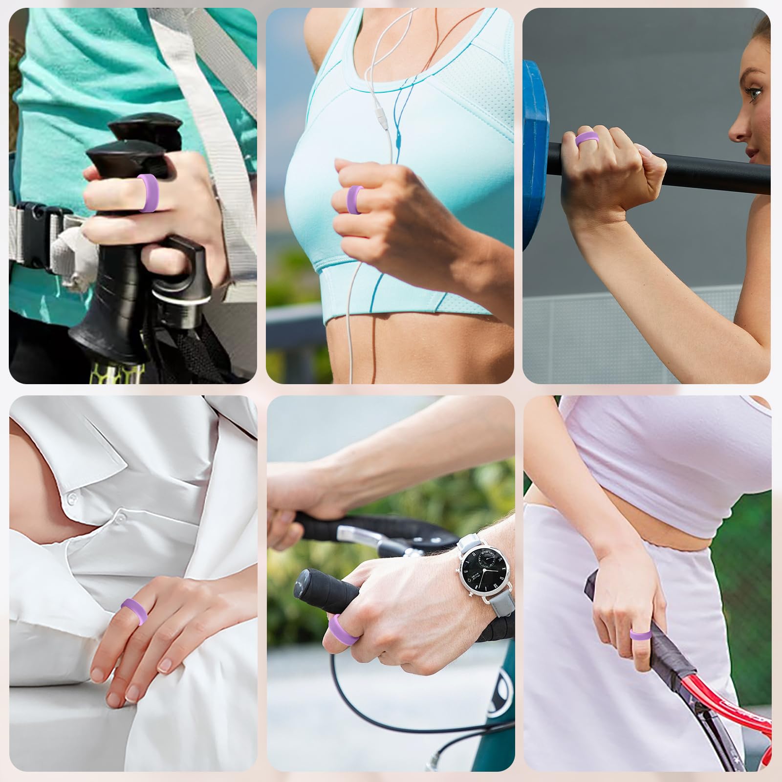 Oura Ring Gen 3 Silicone Protector - Anti-Scratch Cover for Men & Women, Durable Workout Case - Perfect for Gym, Running & Daily Wear Protection