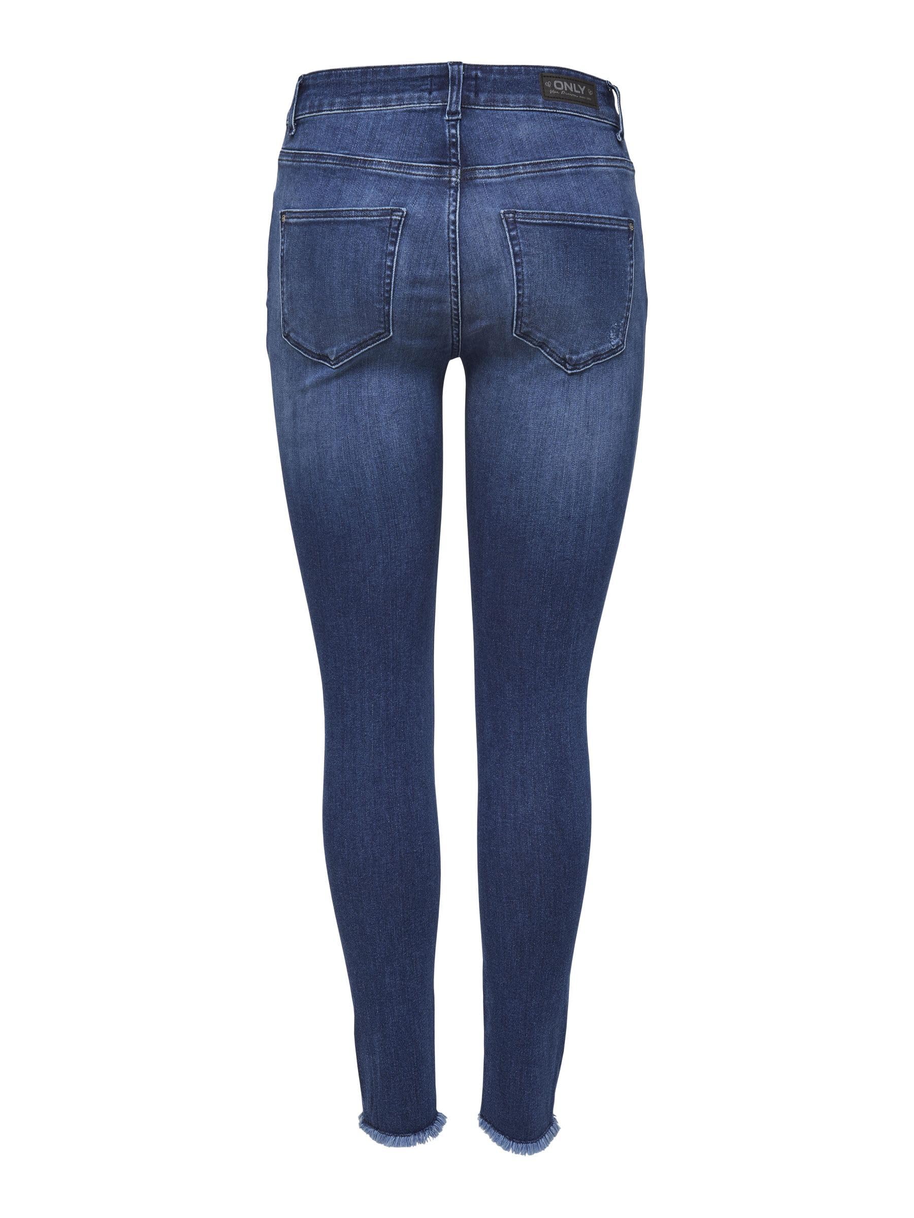 ONLY Women's High Waist Skinny Jeans - Pack of 7 | Stretch Denim Pants for Everyday Wear | Perfect for Work, Casual Outfits & Night Out
