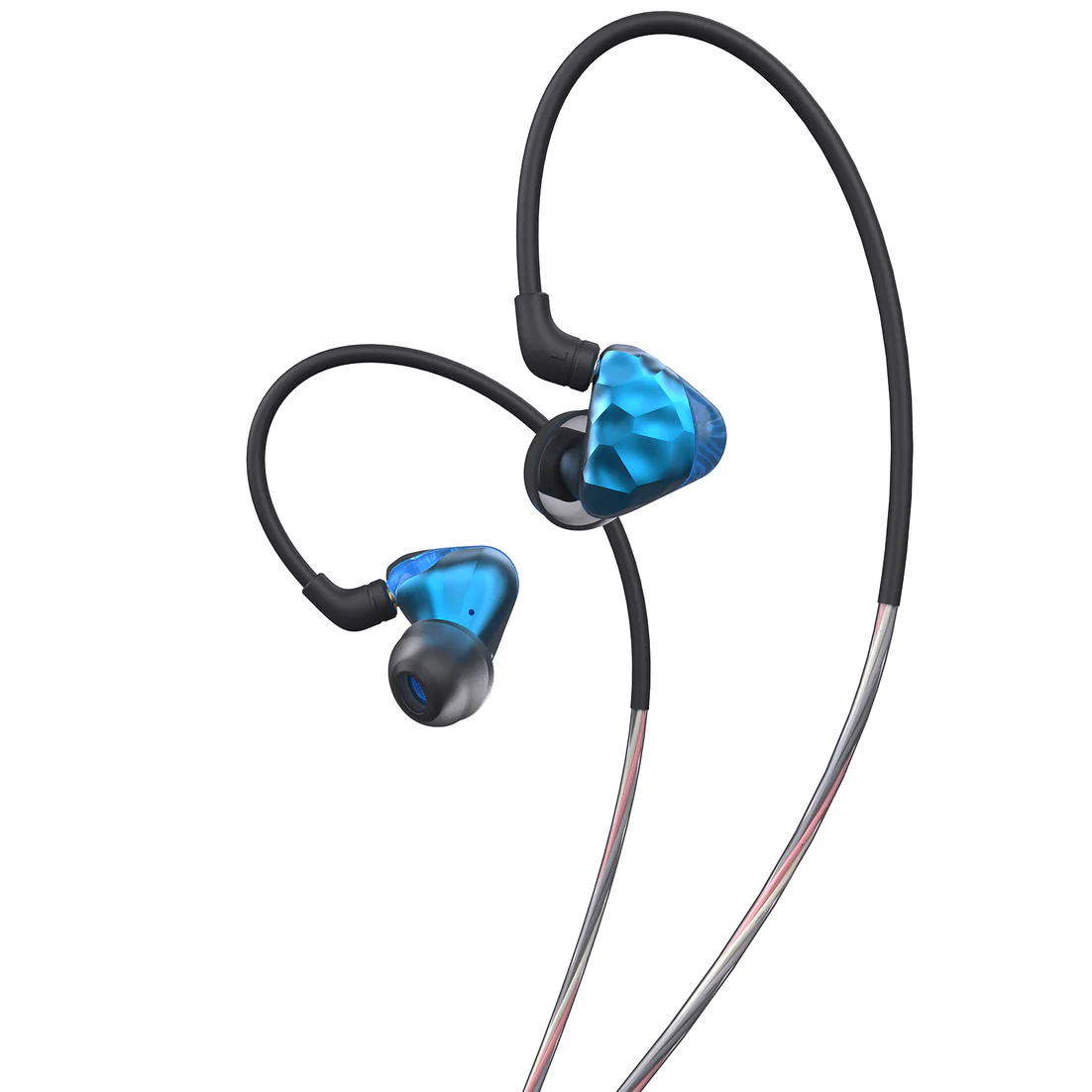 IKKO Gems OH1S HiFi In-Ear Monitors with Detachable Cable - Professional Studio Earphones for Audiophiles, Musicians & Gamers - Perfect for Recording, Mixing & Gaming Sessions