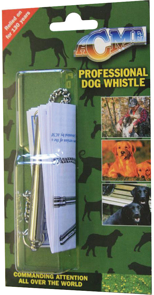 Acme Silent Dog Whistle for Professional Training - Adjustable Frequency Ultrasonic Dog Whistle for Obedience & Behavior Control - Perfect for Indoor/Outdoor Use, Hunting & Pet Training