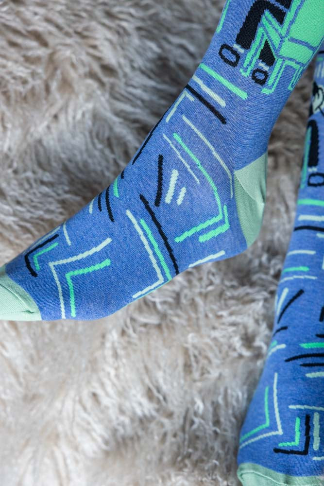 Funny Gaming Socks for Men - Cool 'Fuck Off, I'm Gaming' Novelty Socks - Perfect Gamer Gift for Casual Wear & Video Game Lovers