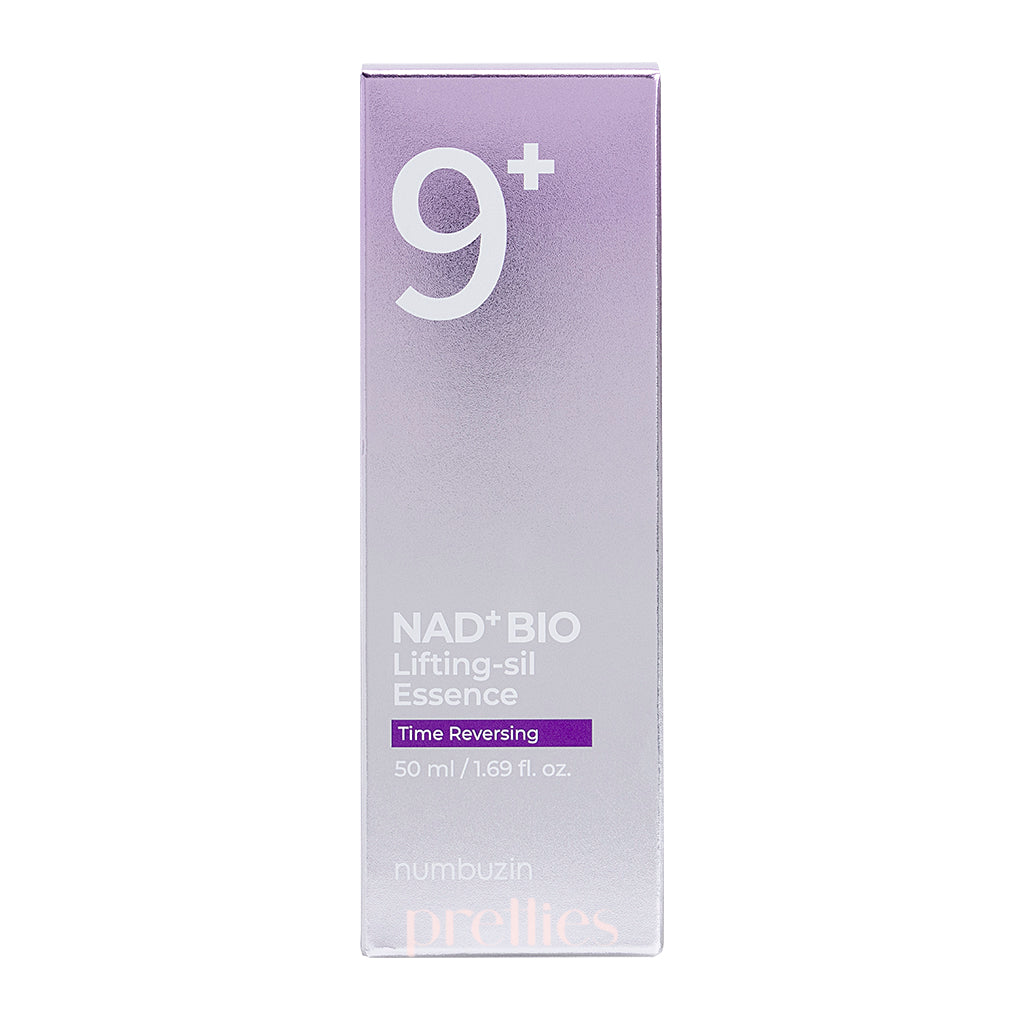 Numbuzin No.9 NAD Bio Lifting Silk Essence 50ml - Anti-Aging Face Serum for Wrinkles & Firming - Perfect for Night Skincare Routine & Daily Hydration