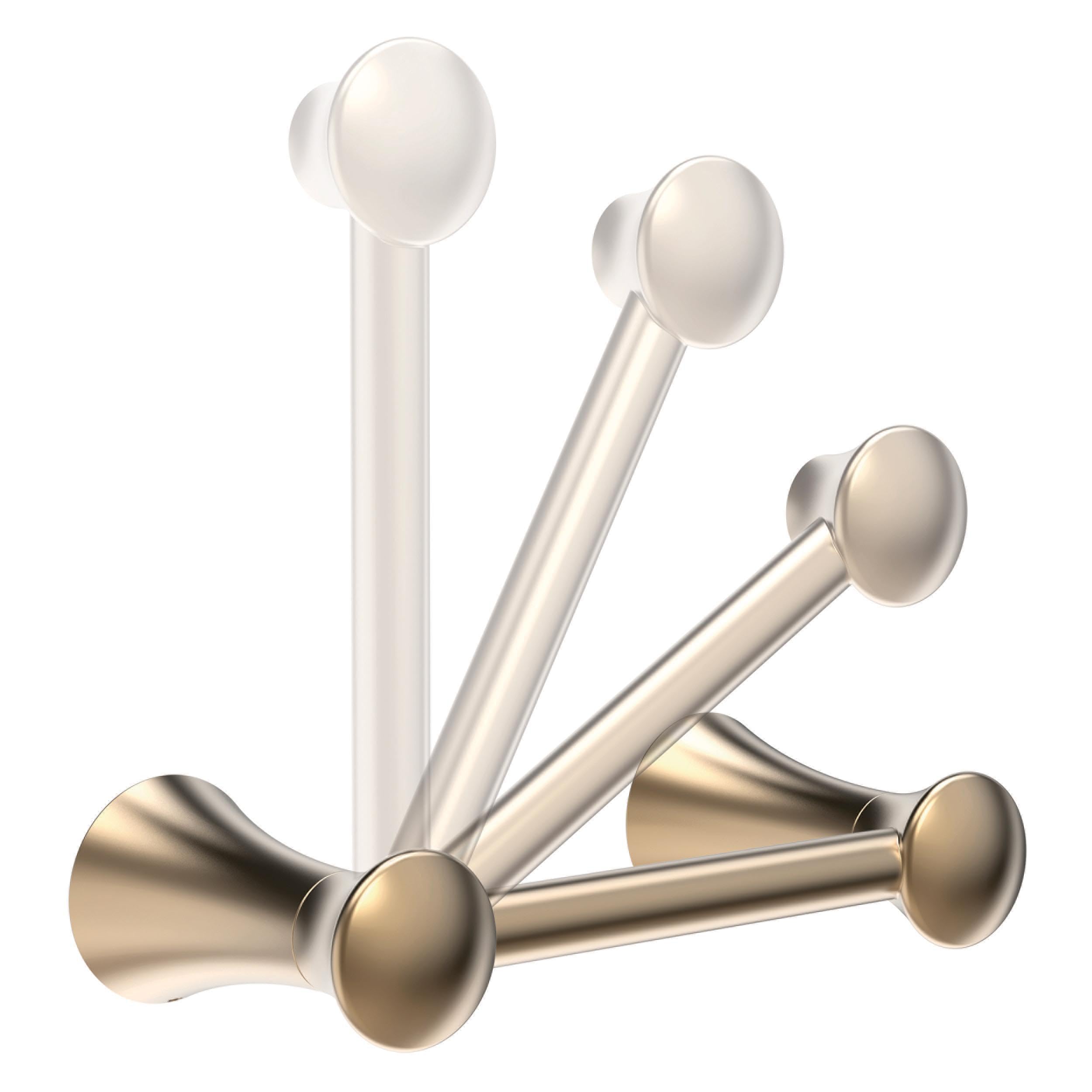 Delta Lahara 1-Pack Champagne Bronze Toilet Paper Holder - Wall-Mounted Pivoting Tissue Roll Holder for Bathroom Organization (73850-CZ) | Perfect for Modern Bathrooms, Powder Rooms & Guest Baths