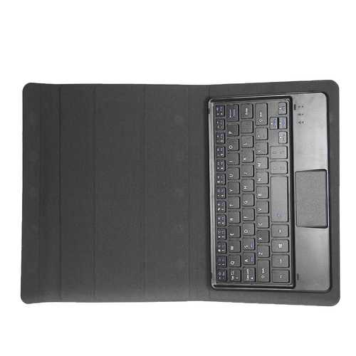 Binai K8 Universal Folding Stand Bluetooth Keyboard Case Cover for 7-8.9 Inch Tablets - Compatible with G808pro & More | Perfect for Work, Travel & Home Office Use