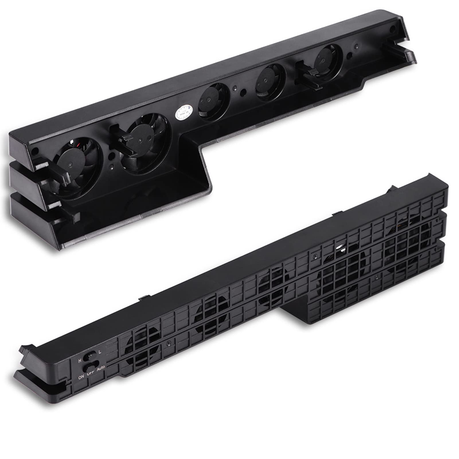 5 Fan Super Cooling System for Play-Station 4 Pro - High Speed Temperature Control Cooling Fan with Quiet Operation - Perfect for Gaming, Streaming & Long Play Sessions