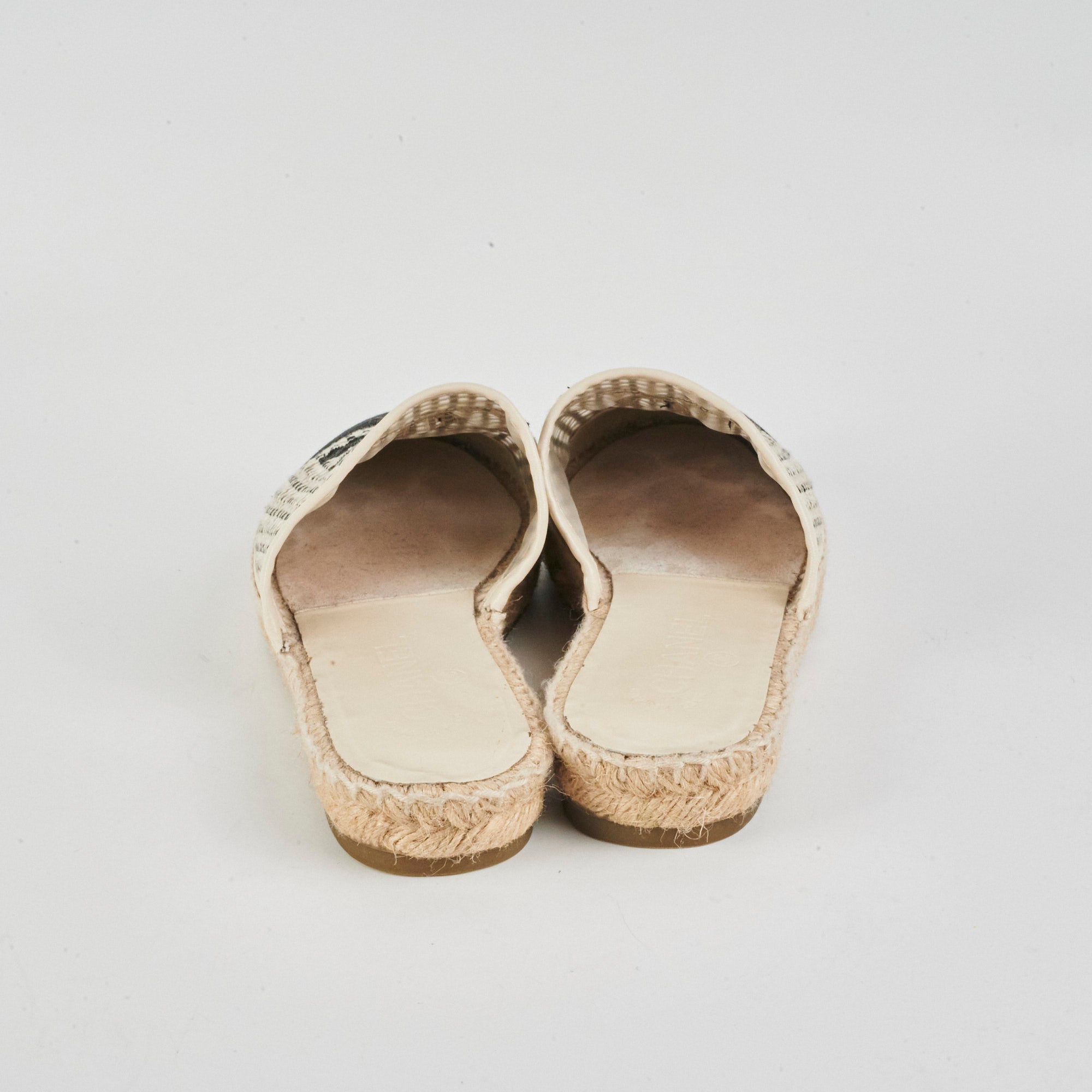 Chanel CC Logo Espadrille Flap Shoes Women's Size 37 - Perfect for Summer Outfits, Beach Vacations & Casual Chic Style