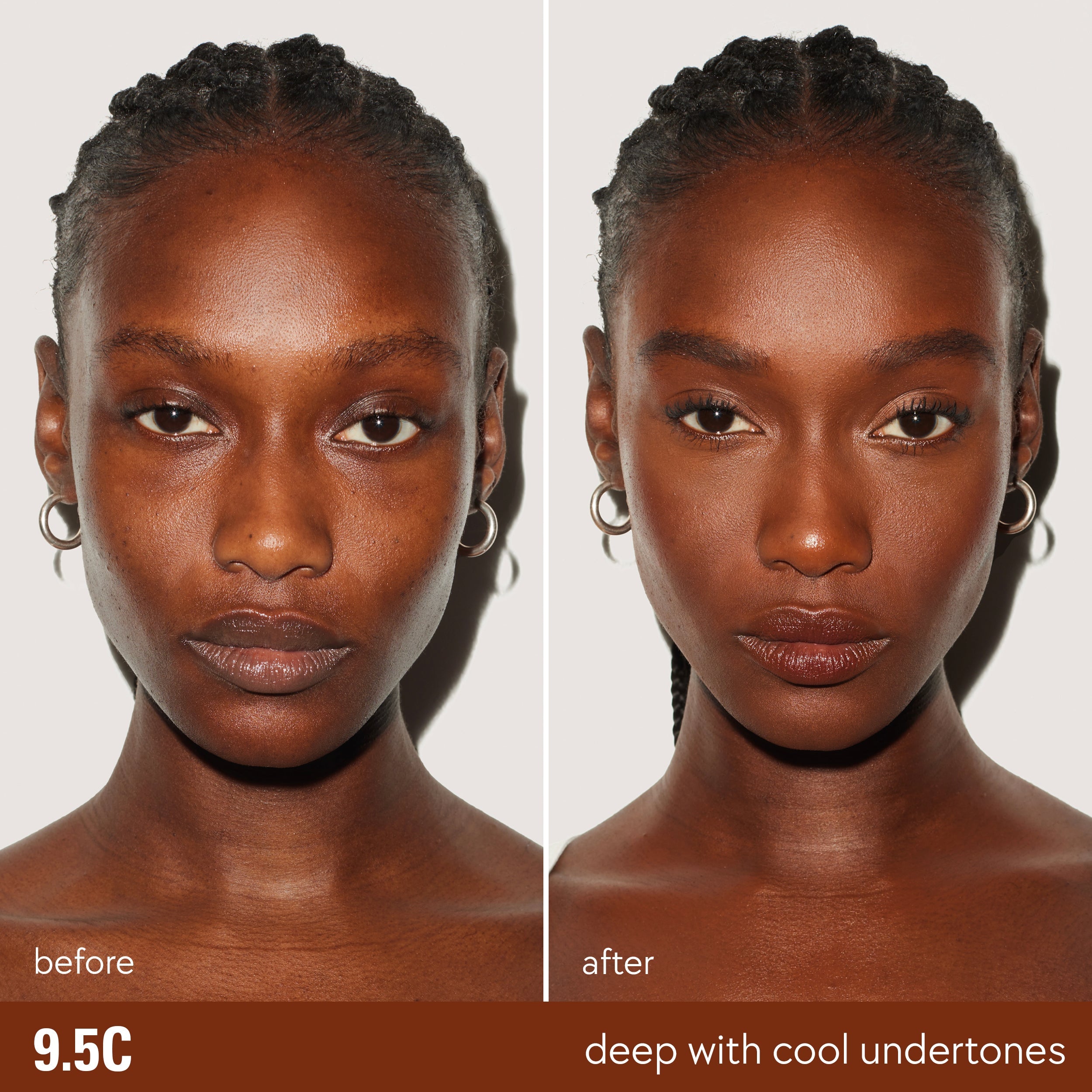 Long-Lasting Power Plush Foundation - Full Coverage, Matte Finish for All-Day Wear - Perfect for Daily Makeup, Special Events & Photo Shoots
