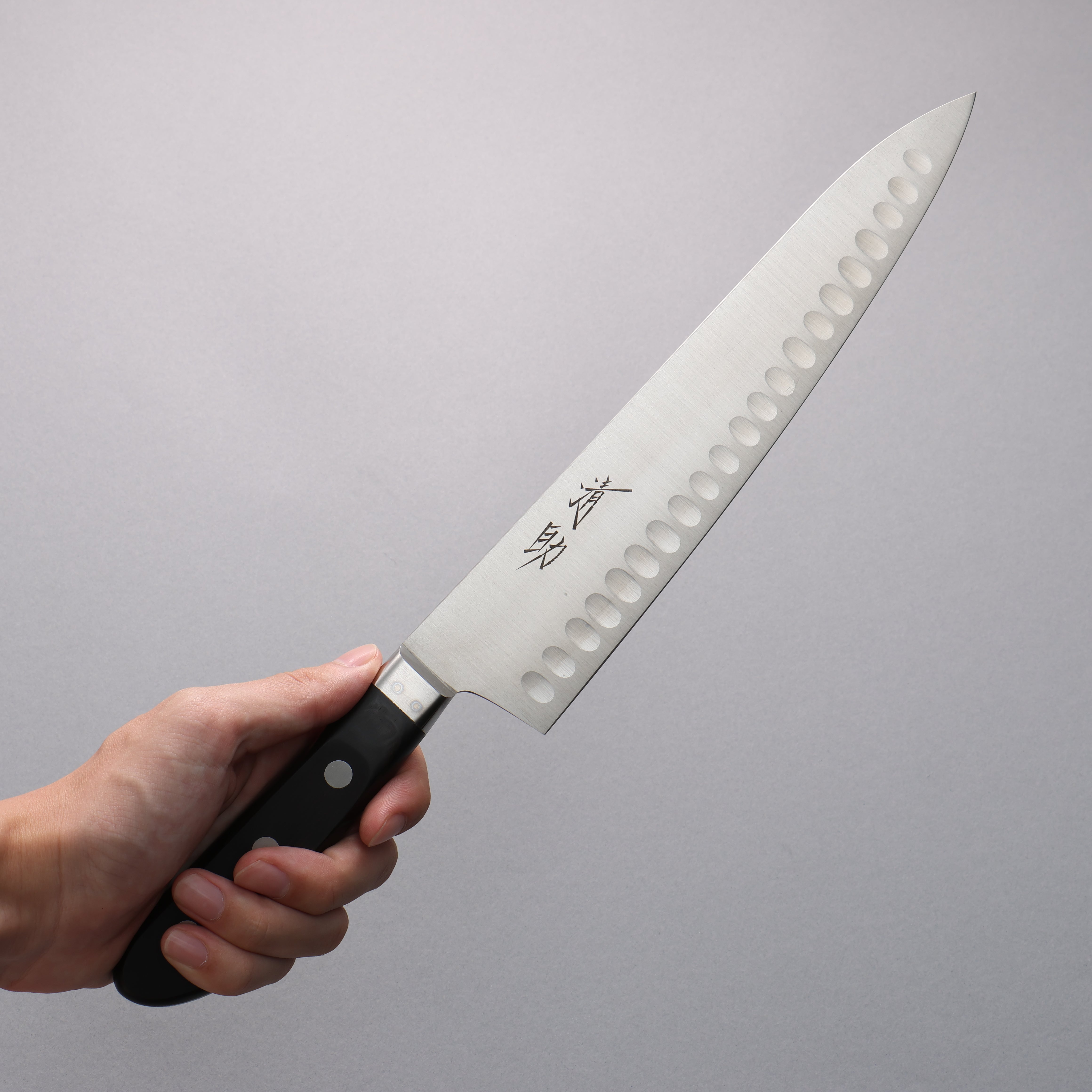Premium Seisuke Swedish Steel Gyuto Chef Knife 240mm - Black Pakka Wood Handle - Perfect for Slicing Salmon, Meat & Vegetables - Ideal for Home Chefs & Professional Kitchens