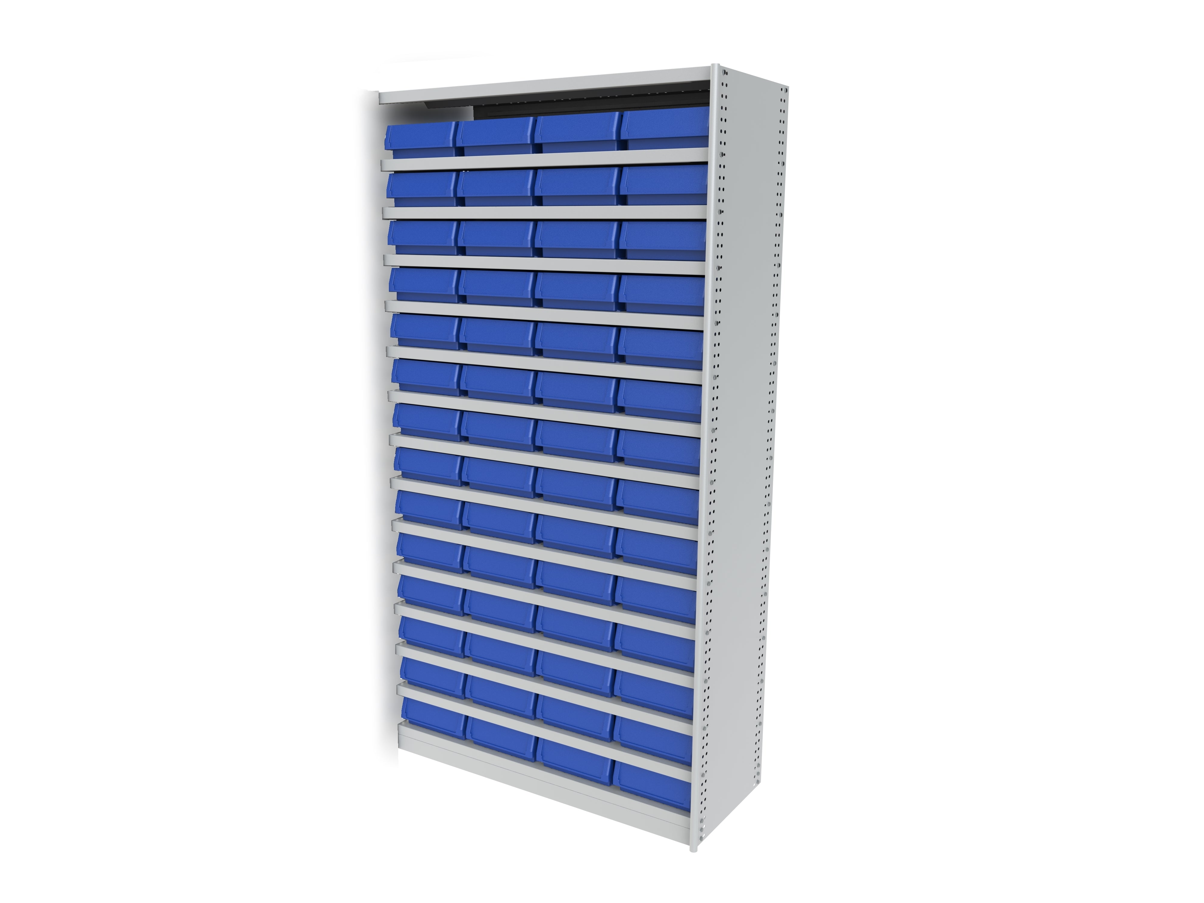 Medium Bucket Shelving Bay Kit - Heavy Duty Storage Organizer for Warehouse, Garage & Retail - Perfect for Organizing Tools, Supplies & Inventory