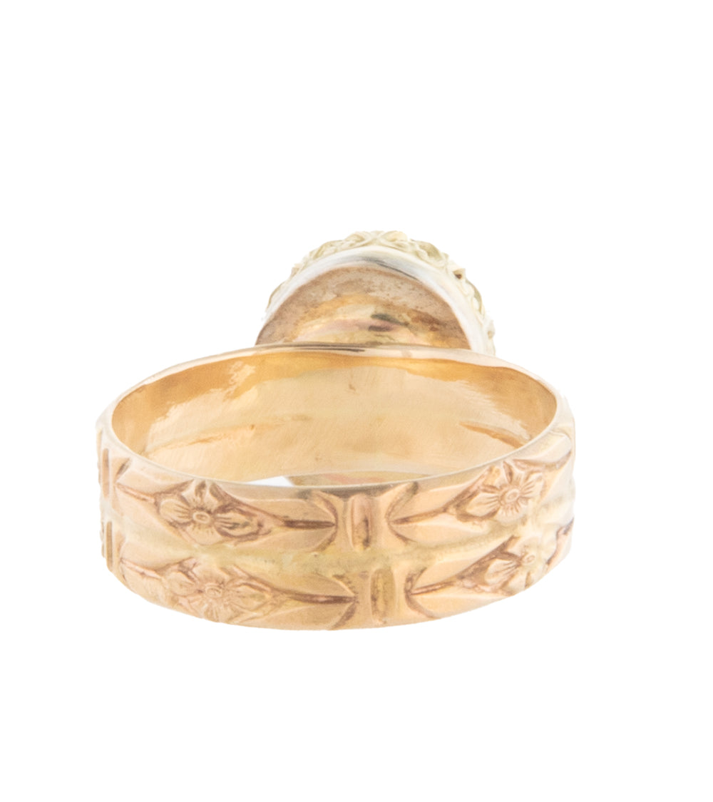 Galit Gold Oval Faceted Tourmaline Ring - Elegant Gemstone Jewelry for Women, Perfect for Weddings, Parties & Special Occasions