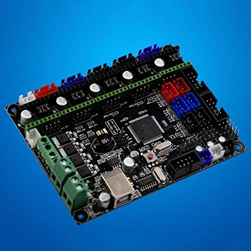 MKS Gen V1.0 3D Printer Control Board with 5x TMC2130 V1.1 Stepper Motor Drivers - Compatible with Ramps 1.4 for DIY 3D Printing, CNC Machines & Robotics Projects