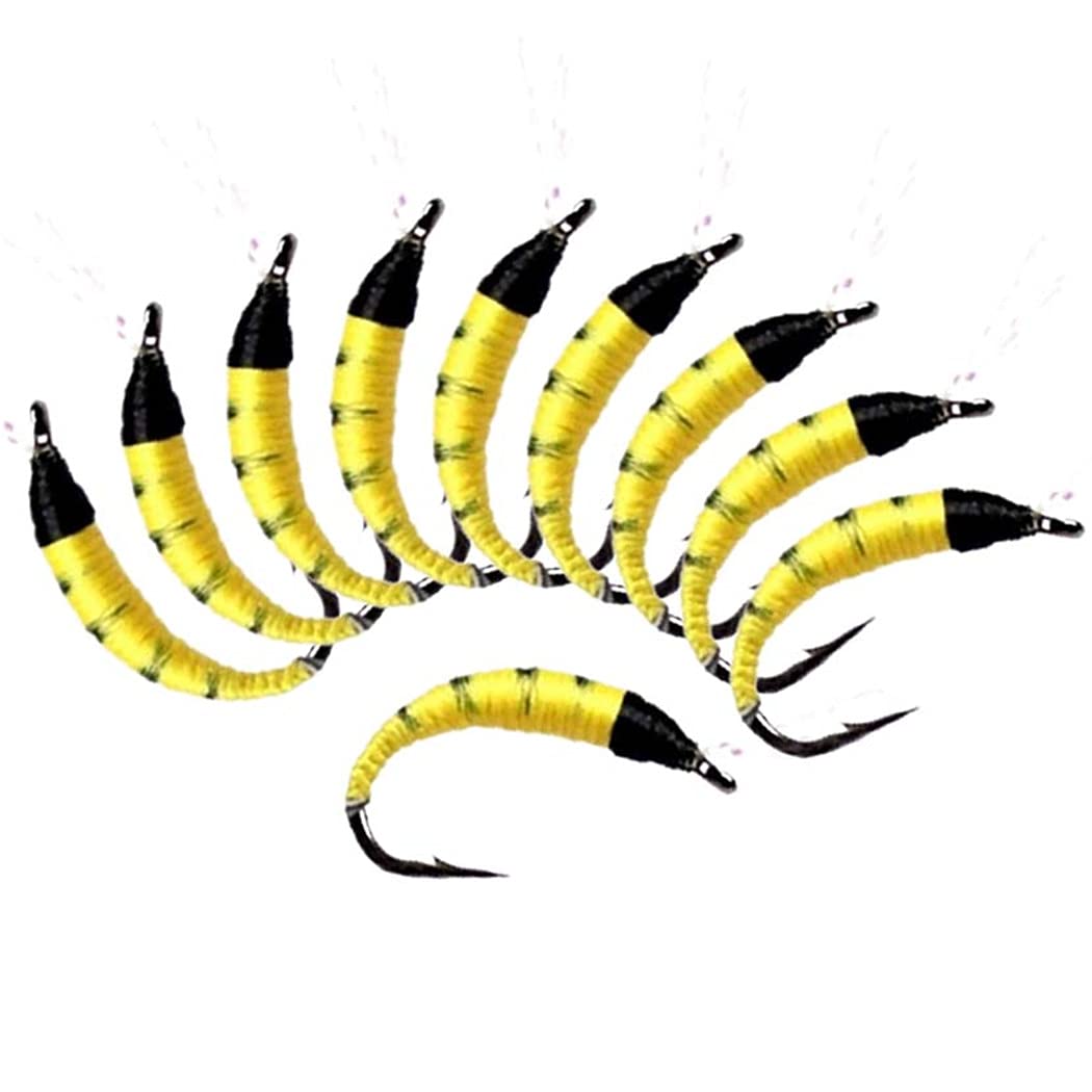 Premium Fly Fishing Flies Kit - 33/48/72/100/114/148pcs Assortment for Trout & Bass - Dry/Wet Flies, Nymphs, Streamers, Popper - Includes Durable Fly Box - Perfect for Freshwater & Saltwater Fishing Adventures