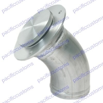 Low Profile Angled Remote Filler Neck for 2.25