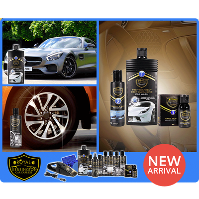 Royal Kensington Premium Car Kit - Luxury Car Accessories Set for Mercedes, BMW, Audi | Perfect for Road Trips, Commuting & Car Organization