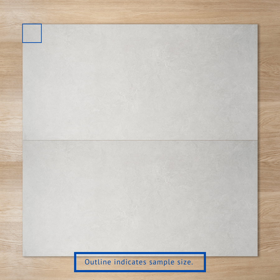 Sydney Matte White Stone Look Tile - Premium Porcelain Floor & Wall Tile for Kitchen, Bathroom, Shower, and Backsplash