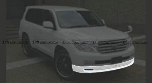 2012+ Toyota Land Cruiser 200 LXM Fiberglass Front Bumper Lip Spoiler - Aerodynamic Body Kit Upgrade for Off-Road & Street Style Enhancement