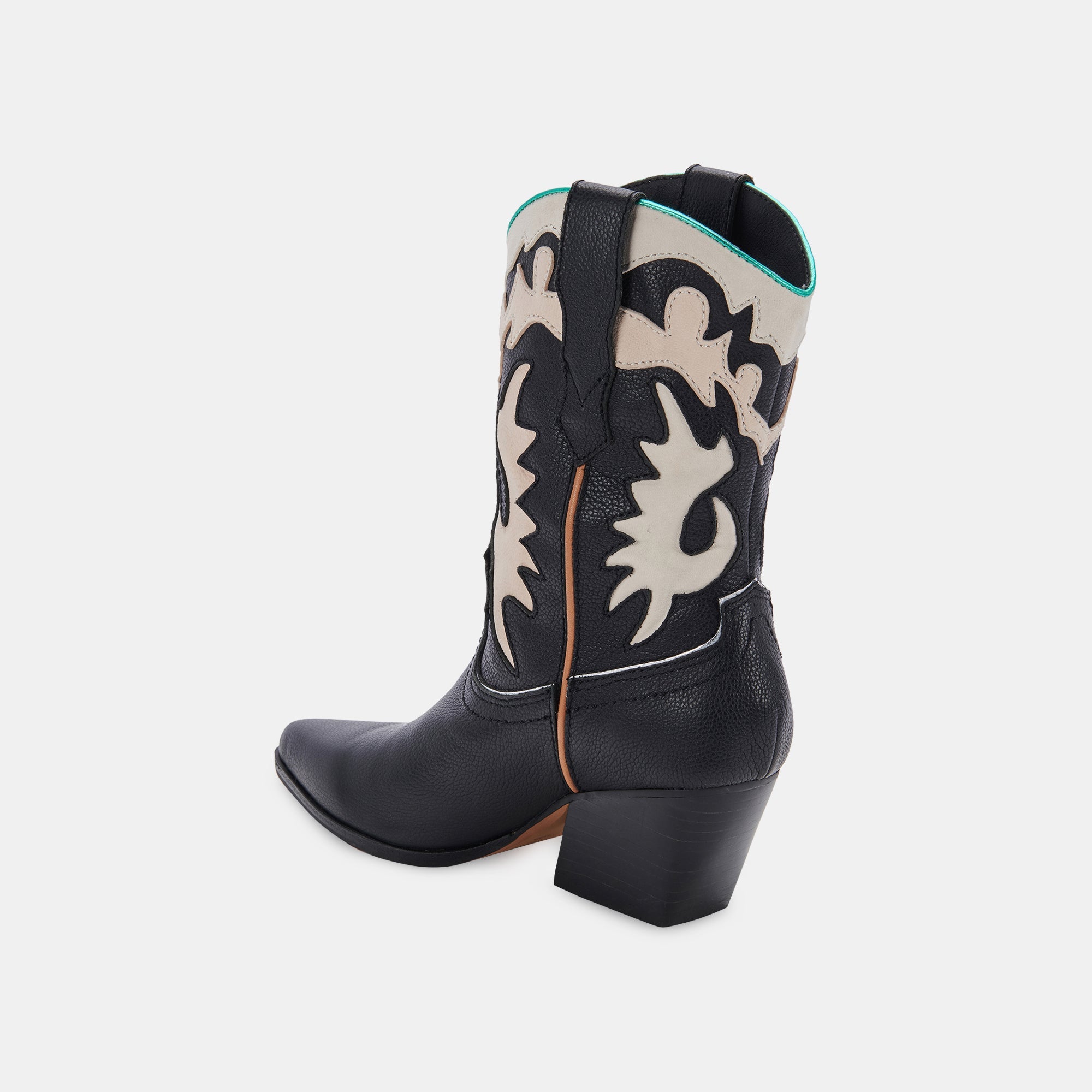 LANDEN Black Leather Boots for Women - Stylish & Comfortable Ankle Boots for Casual, Work & Outdoor Wear
